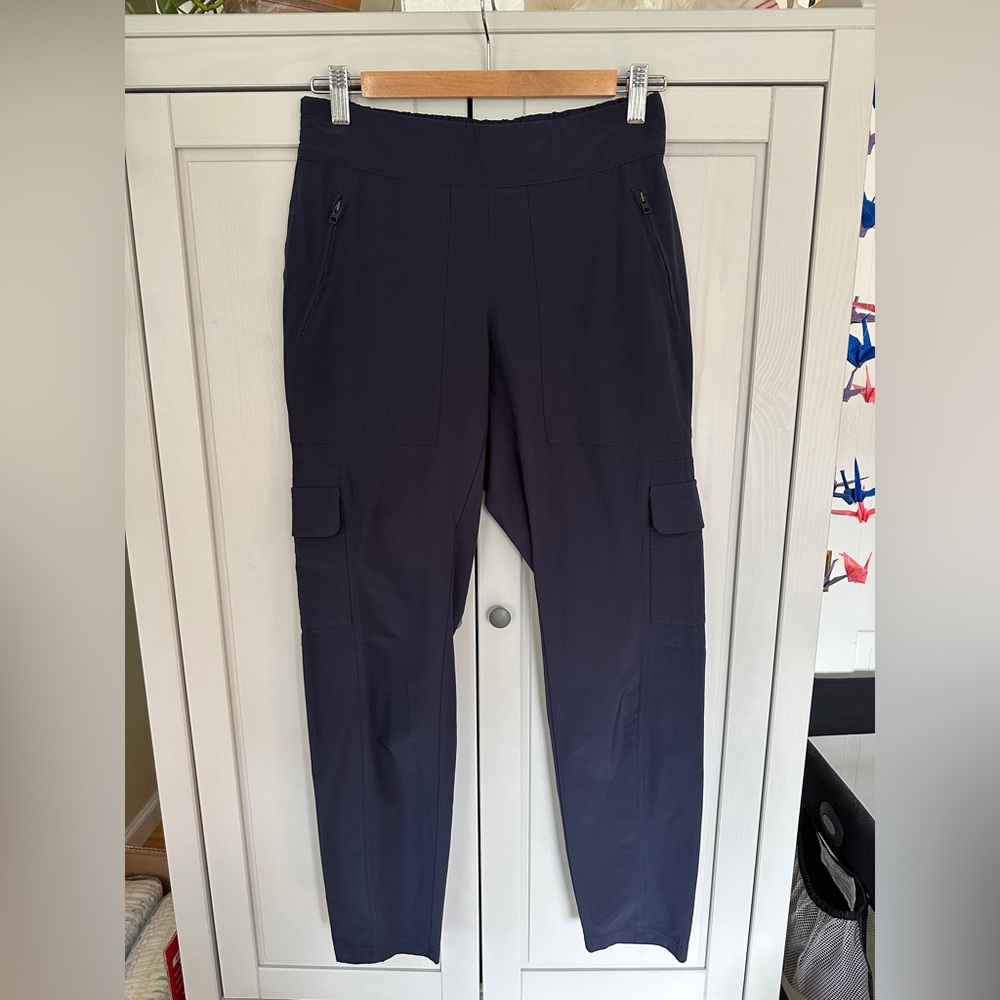 Athleta Navy Cargo Pants